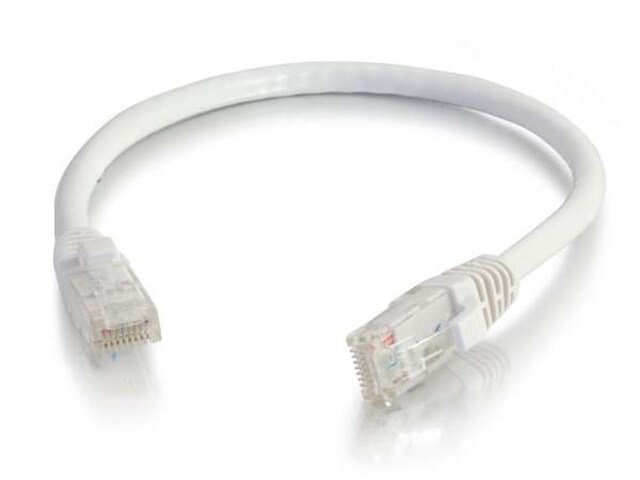 C2G 04034 0.6m 2 Cat6 Snagless Unshielded UTP Network Patch Cable White