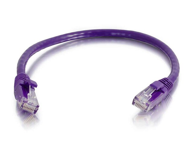 C2G 04026 1.2m 4 Cat6 Snagless Unshielded UTP Network Patch Cable Purple