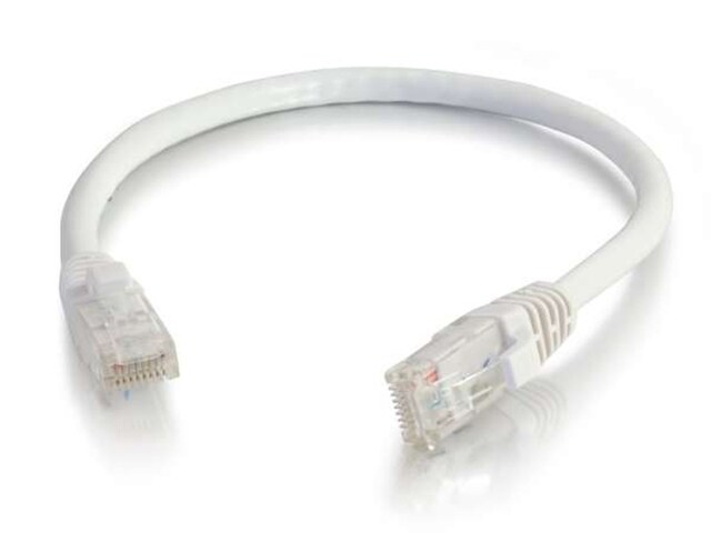 C2G 04035 0.6m 2 Cat6 Snagless Unshielded UTP Network Patch Cable White