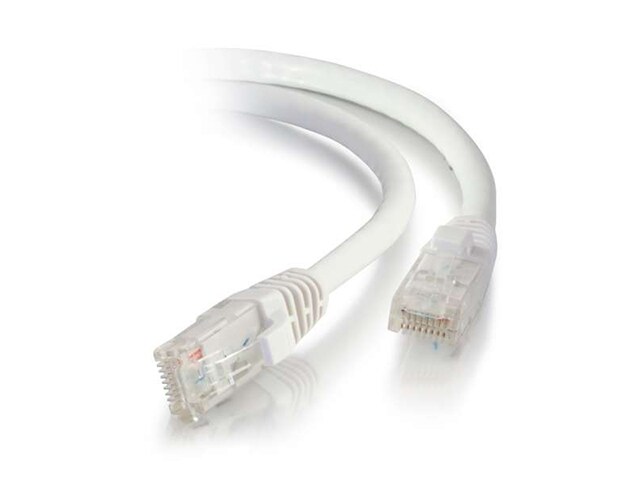 C2G 00485 2.4m 8 Cat5e Snagless Unshielded UTP Network Patch Cable White