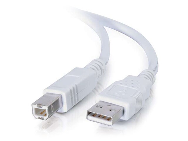 C2G 13400 3m 9.8 USB 2.0 A B Cable White