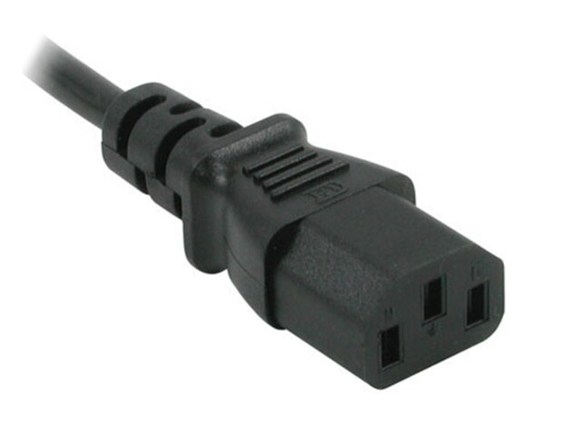 C2G 03129 1m 3 18 AWG Universal Power Cord NEMA 5 15P to IEC320C13