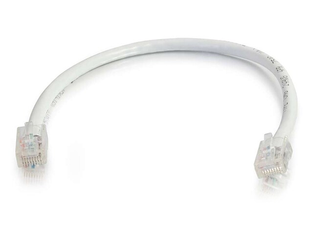 C2G 04251 30.5m 100 Cat6 Non Booted Unshielded UTP Network Patch Cable White