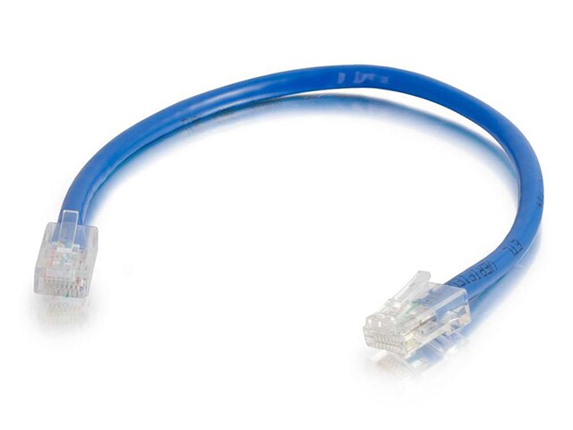 C2G 04104 30.5m 100 Cat6 Non Booted Unshielded UTP Network Patch Cable Blue