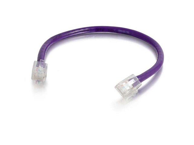 C2G 04227 10.6m 35 Cat6 Non Booted Unshielded UTP Network Patch Cable Purple