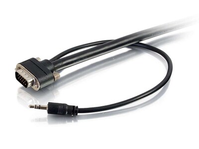 C2G 50232 30.5m (100') Select VGA+3.5mm A/V Cable M/M