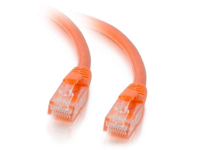 C2G 00442 0.9m 3 Cat5e Snagless Unshielded UTP Network Patch Cable Orange