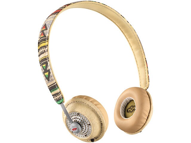 House of Marley JH041 TR Harambe On Ear Headphones with 1 Button Mic Tribe