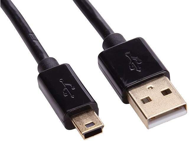 Nexxtech USB 2.0 0.9m 3 A Male to Mini Male Cable