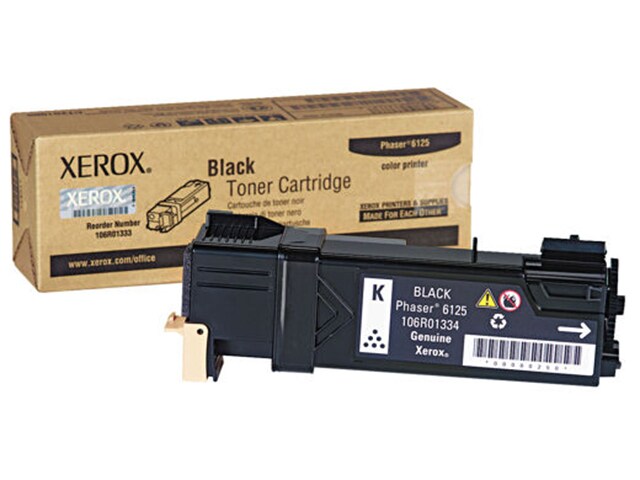 Xerox 106R01334 Toner Cartridge for Phaser 6125 Black