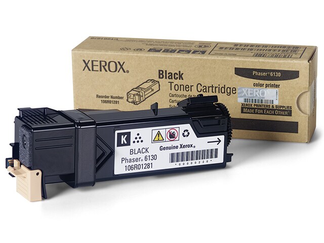 Xerox 106R01281 Toner Cartridge for Phaser 6130 Black