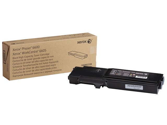 Xerox 106R02228 High Capacity Toner Cartridge for Phaser 6600 WorkCentre 6605 â€“ Black