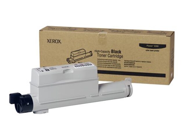 Xerox 106R01221 High Capacity Toner Cartridge for Phaser 6360 â€“ Black