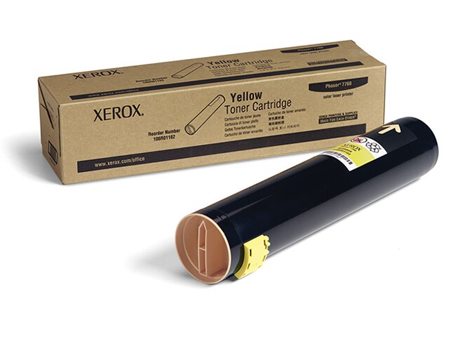 Xerox 106R01162 Toner Cartridge for Phaser 7760 Yellow