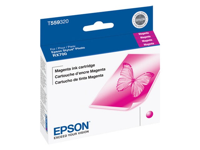 Epson T559320 Ink Cartridge for Stylus Photo RX700 Magenta
