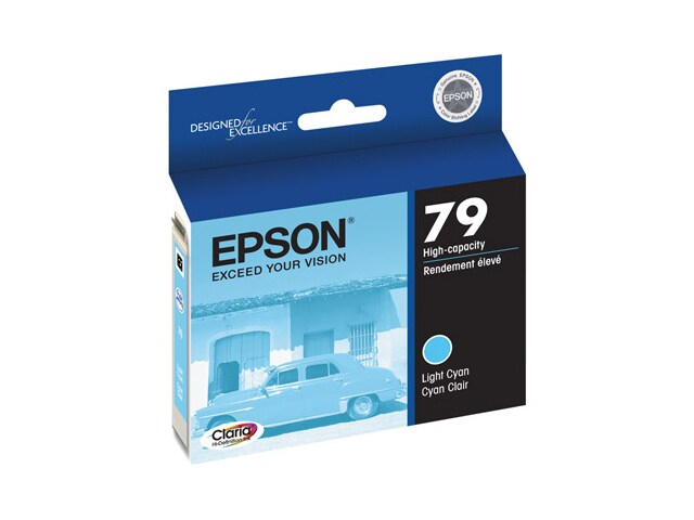 Epson T079520 High Capacity Ink Cartridge for Stylus Photo 1400 Light Cyan