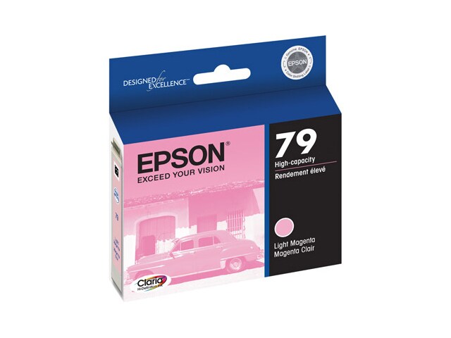 Epson T079620 High Capacity Ink Cartridge for Stylus Photo 1400 Light Magenta