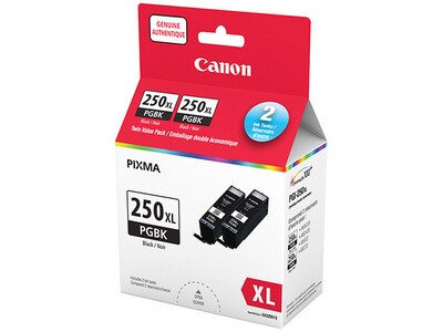 Canon PGI-250XL Ink Cartridge Value Twin Pack (6432B010)
