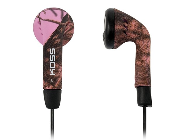 Koss KMO5 Earbud Headphones Pink