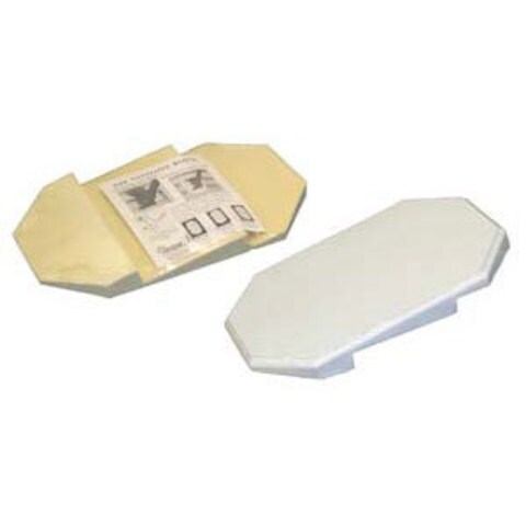 Perfect Vision Siding Saver AM32909 10.2cm 4 quot; Mount Plate for Satellite White