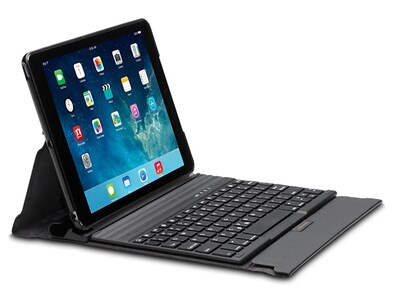 Kensington KeyFolio Exact Thin Folio with Keyboard for iPad Air - Black