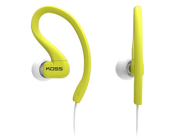 Koss KSC32 FitClips Sport Headphones Lime