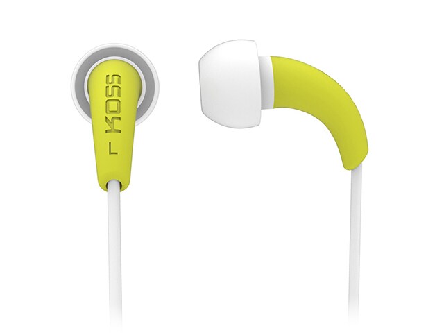 Koss KEB32 FitBuds Sweat Resistant Earbuds Lime
