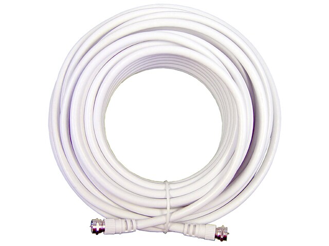 Wilson Cable 950620 6.1m 20 RG6 Low Loss Coax Cable for DT and DT Pro Amps White