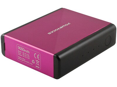 Powerocks Magic Cube Universal 9000mAh Power Bank - Pink