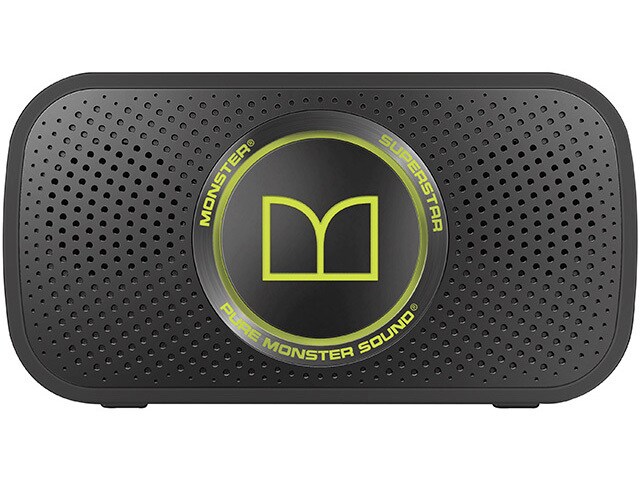 Monster SuperStar High Definition BluetoothÂ® Speaker Neon Green