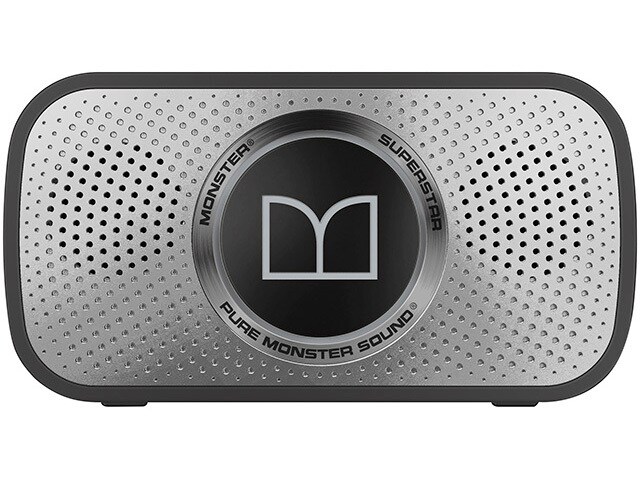 Monster SuperStar High Definition BluetoothÂ® Speaker Grey