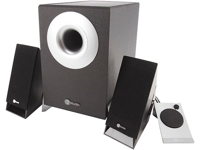 InStudio 2.1 Multimedia Speaker System with Wired Volume Control