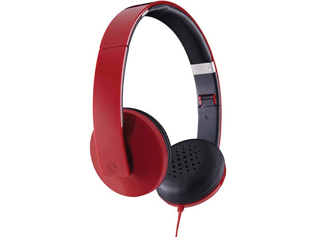 HeadRush Cabaret wired stereo headphones â€“ red