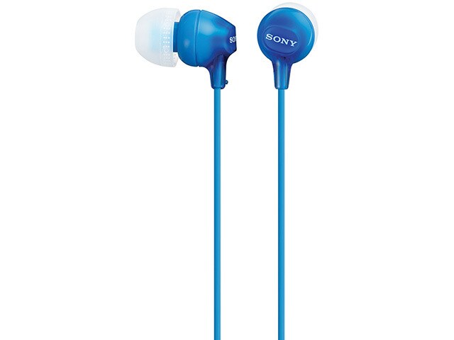 Sony MDR EX15LPL I Earbuds Blue