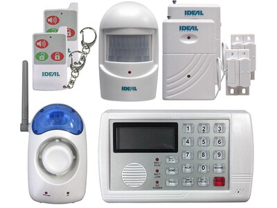Ideal Security Wireless Security System with Telephone Auto-Dialer