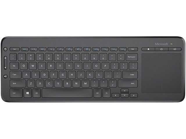 Microsoft All in One Media Keyboard with USB Port â€“ French only