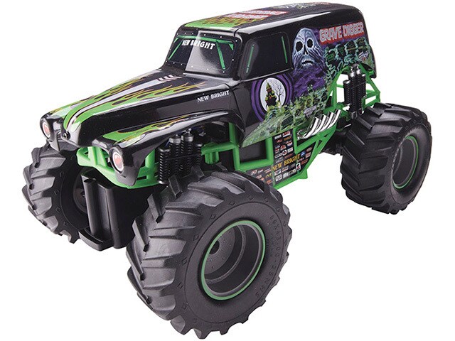 New Bright 1 15 R C Assorted Monster Jam Trucks Grave Digger or El Toro Loco