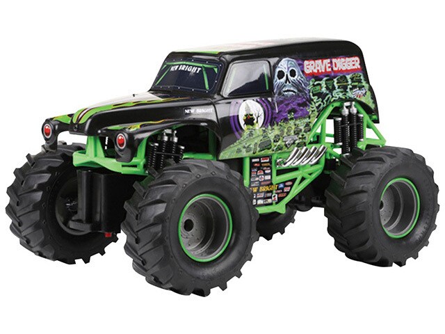 New Bright 1 10 R C Monster Jam Grave Digger