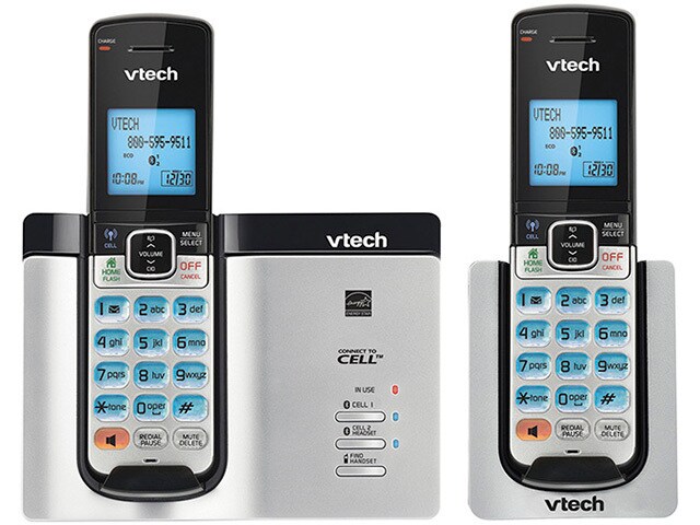 VTech DS6511 2 Handset Connect to Cell Phone with Caller ID Call Waiting