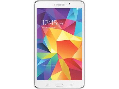 Samsung Galaxy Tab 4 SM-T230 7" Quad-Core 8GB Tablet with Android 4.4 KitKat - White