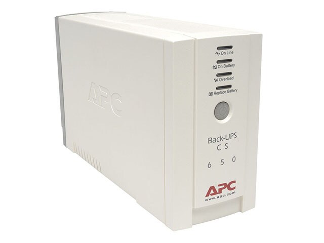 APC Back UPS 650 390 Watts 650 VA Input 120V Output 120V Interface Port USB