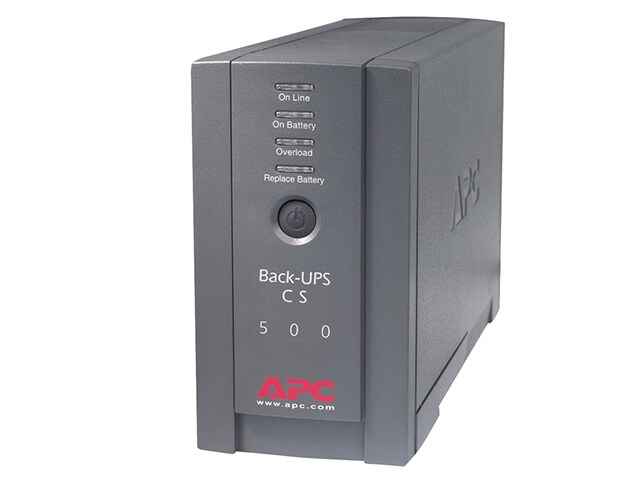 APC Back UPS CS 500 300 Watts 500 VA Input 120V Output 120V Interface Port DB 9 RS 232 USB