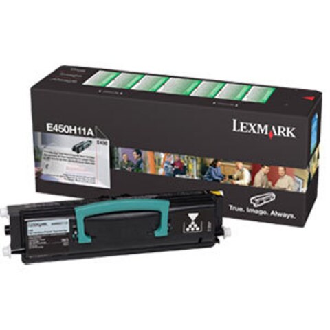 Lexmark E450H11A High Yield Return Program Toner Cartridge Black