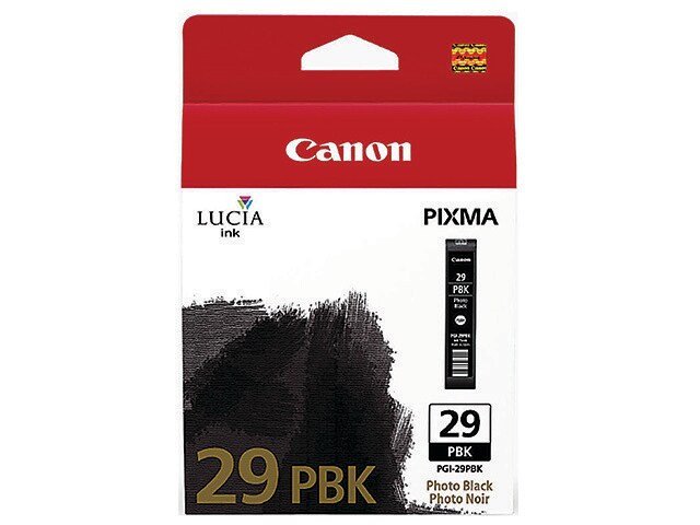Canon Lucia PGI 29PBK Ink Tank Photo Black