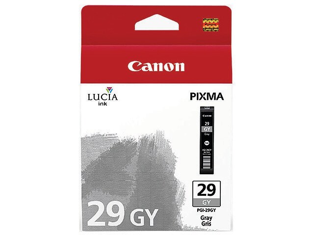 Canon Lucia PGI 29GY Ink Tank Grey