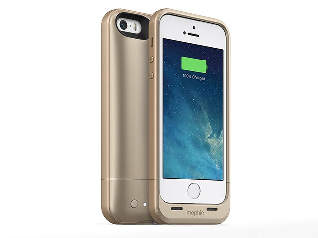 mophie Juice Pack Air Battery Case for iPhone 5 5s Gold