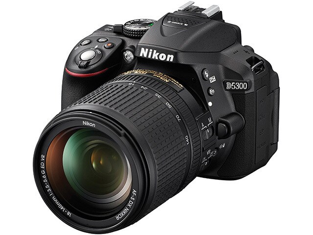 Nikon D5300 24.2 MP AF S DX 18 55mm f 3.5 5.6 VR II Kit Grey