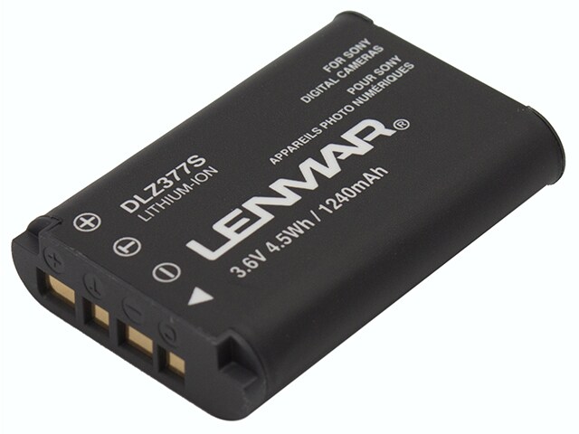 Lenmar Replacement Battery for Sony Cyber shot DSC RX100 and DSC RX1 Action Cam HDR AS10 B Action Cam HDR AS10 Digital Cameras