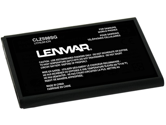 Lenmar CLZ598SG Replacement Battery for Samsung Galaxy Note II Mobile Phones