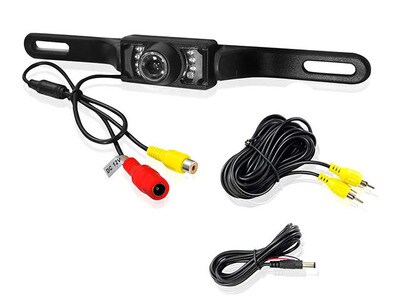 Pyle License Plate Mount Rear View Camera